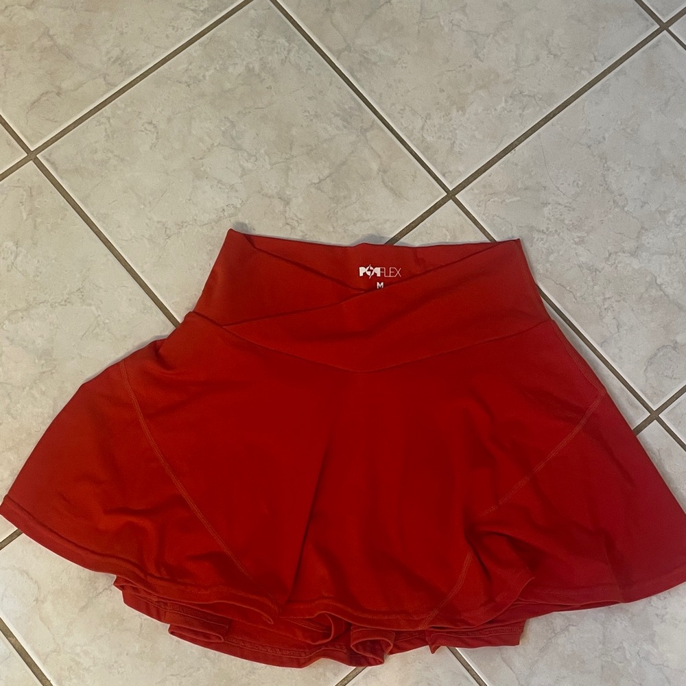 POPFlex twirl skirt-Cayenne
